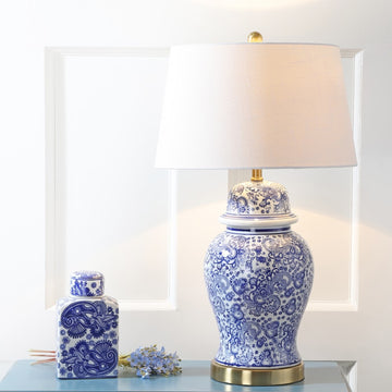 Ellis 29.5" Ceramic LED Table Lamp - JONATHAN Y